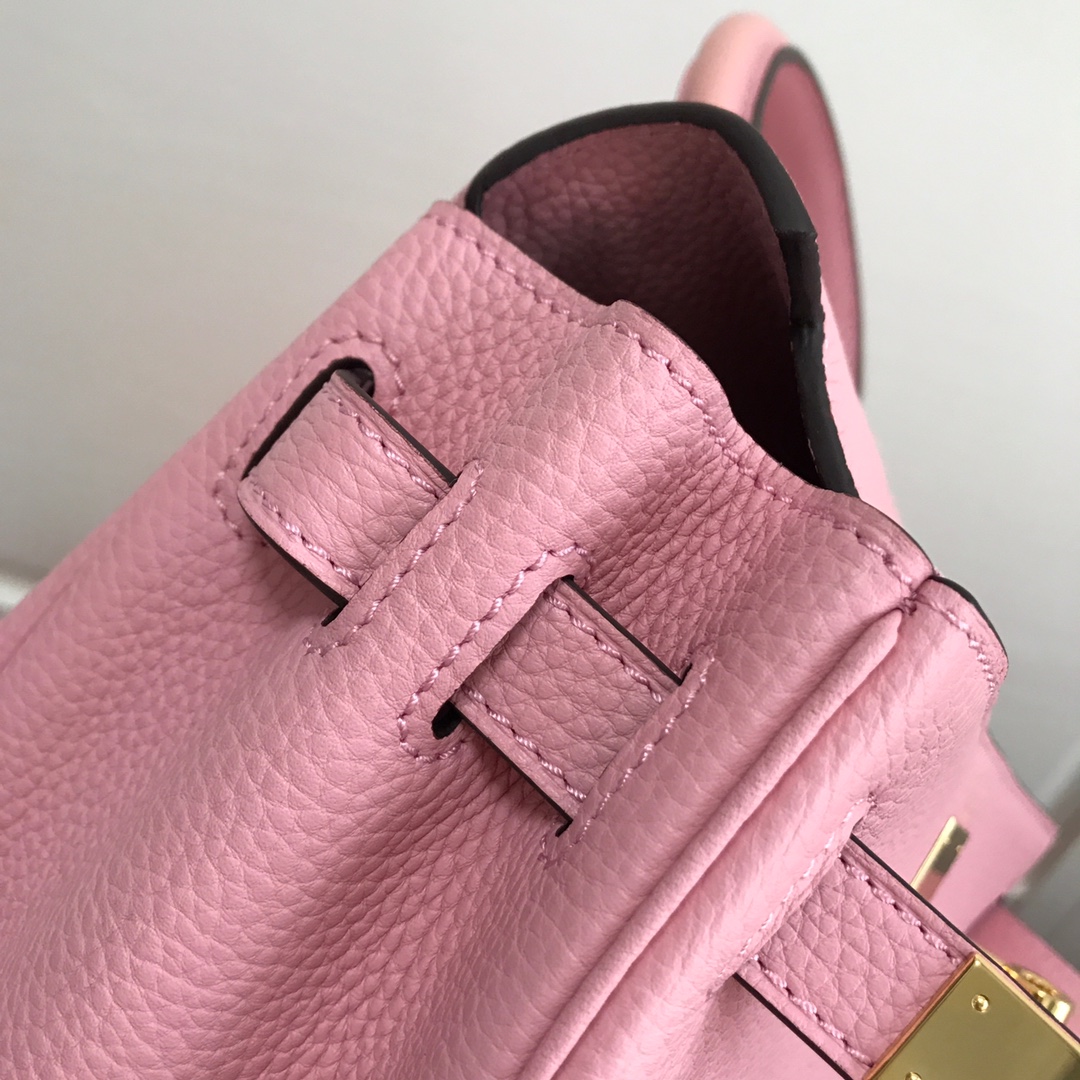 Hermes Kelly 32cm Handbag Shoulder Bag in Pink Togo Leather